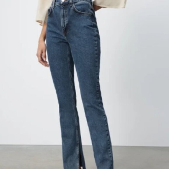 Zara NWOT Zara Slim Fit Jeans  Size 04 USA/ 36 EUR - Picture 11 of 13